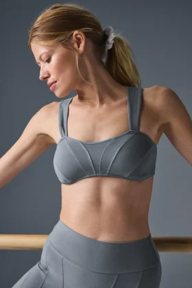 Reggiseno Alosoft Sunray - Grigio acciaio/Grigio