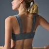 Reggiseno Alosoft Sunray - Grigio acciaio/Grigio
