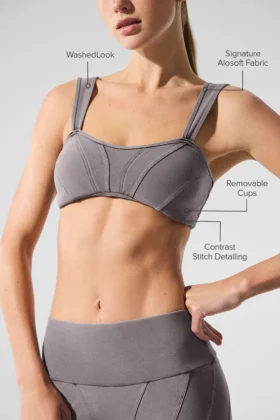 Reggiseno Alosoft Sunray lavato – Cool Grey Wash
