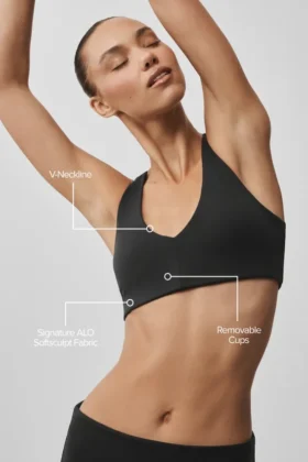 Reggiseno base Alo Softsculpt – Nero