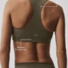 Reggiseno base Alo Softsculpt - Olive Tree