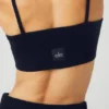 Reggiseno completo Jet Set in cashmere - Blu navy