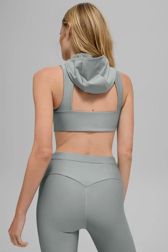 Reggiseno con cappuccio Airlift Light Speed - Grigio lunare