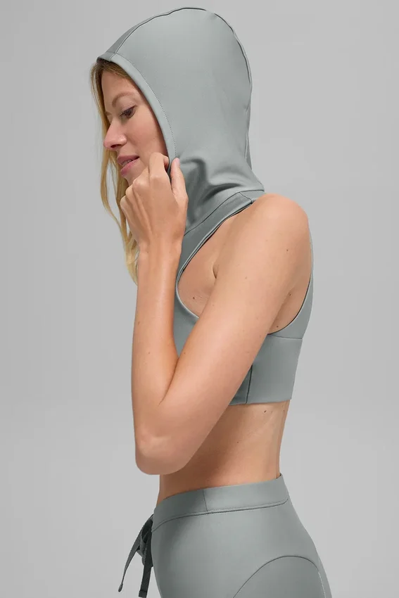 Reggiseno con cappuccio Airlift Light Speed - Grigio lunare