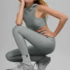 Reggiseno con cappuccio Airlift Light Speed - Grigio lunare