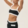 Reggiseno Cotton Cashmere Capri Dream - Nero/Bianco