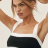 Reggiseno Cotton Cashmere Capri Dream - Nero/Bianco