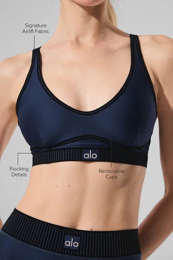 Reggiseno della linea Airlift - Blu navy