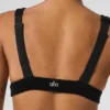Reggiseno Dreamer in micro-velluto a coste - Nero