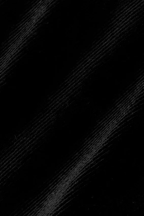 Reggiseno Dreamer in micro-velluto a coste - Nero