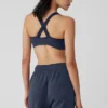 Reggiseno Favorite a costine senza cuciture - Blu navy