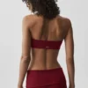 Reggiseno halter Alo Softsculpt Feel the Heat - Rosso Summer Romance