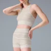 Reggiseno in maglia Sport Play - Avorio/Alabastro