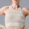 Reggiseno in maglia Sport Play - Avorio/Alabastro