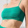 Reggiseno Micro Plisse Game on - Verde abete