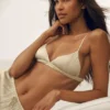 Reggiseno Radiance in misto seta - Beige sabbia
