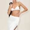 Reggiseno Radiance in misto seta - Bianco