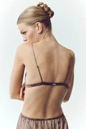 Reggiseno Silk Luminous – Alpine Cocoa