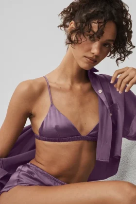 Reggiseno Silk Luminous - Plum Kiss