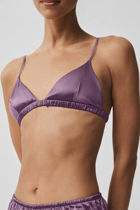 Reggiseno Silk Luminous - Plum Kiss