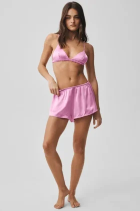 Pantaloncini Silk Luminous - Rosa Candy Heart