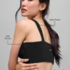 Reggiseno Snuggle Up Maglione - Nero