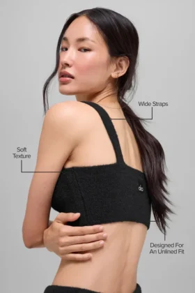 Reggiseno Snuggle Up Maglione – Nero