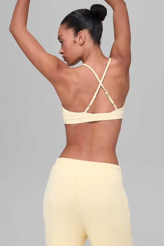 Reggiseno Splendor - Giallo candela/Bianco