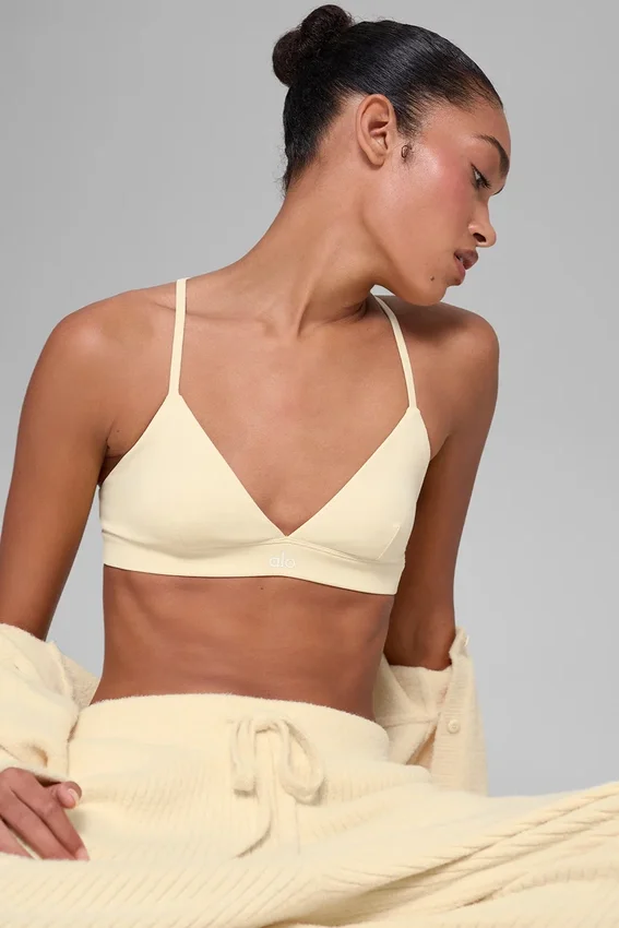 Reggiseno Splendor - Giallo candela/Bianco