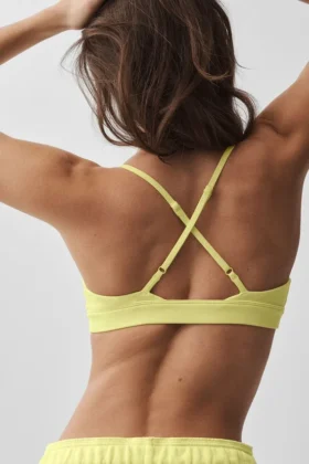Reggiseno Splendor – Giallo sole/Bianco