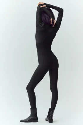 Salopette da sci Airlift Winter Warm Ski Time – Nero