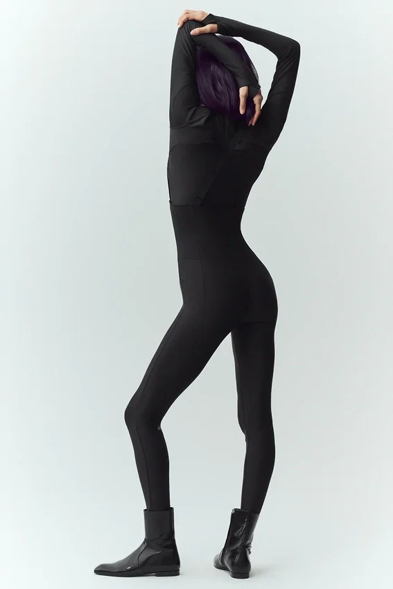 Salopette da sci Airlift Winter Warm Ski Time - Nero