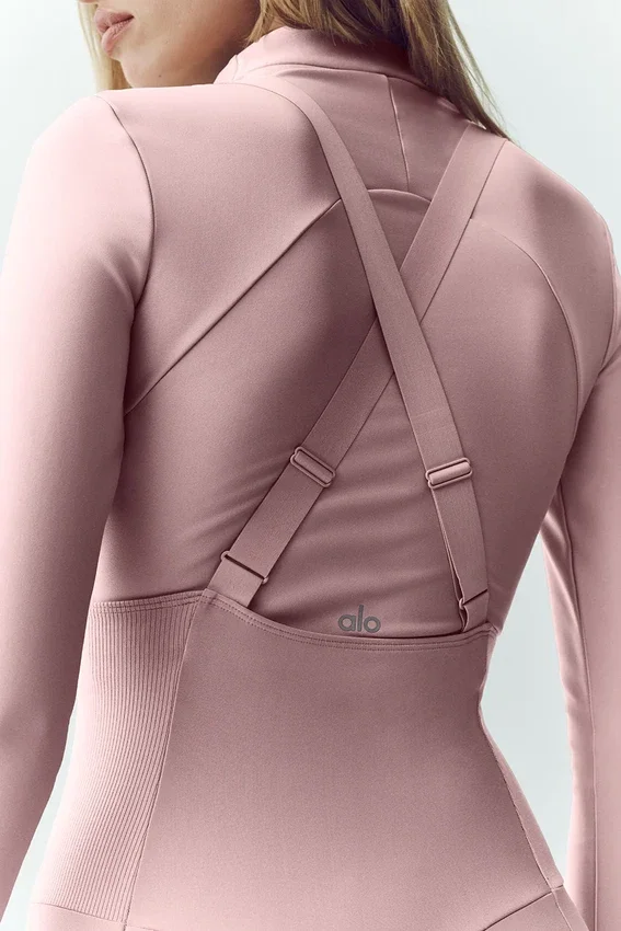 Salopette da sci invernale Airlift Winter Warm - Rosa Champagne