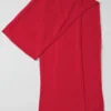 Sciarpa in cashmere con effetto brinato - Nastro rosso