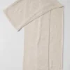 Sciarpa in cashmere con effetto frost leggero - Latte invernale/Avorio