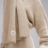 Sciarpa in cashmere Courchevel - Birch Heather