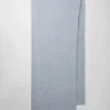 Sciarpa oversize in lana merino - Grigio melange sfumato