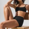 Shorts da ragazzo Sheer Glow - Nero