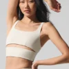 Slit Bra - Avorio