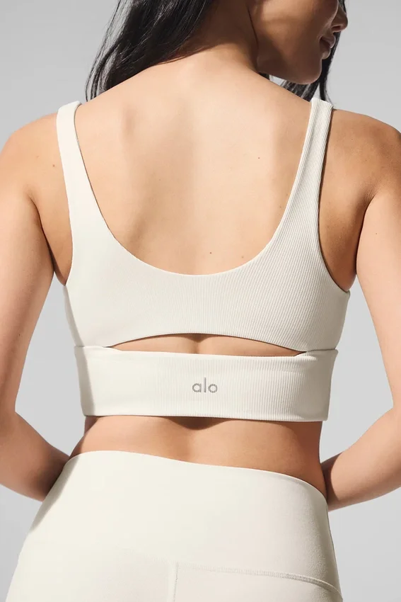 Slit Bra - Avorio