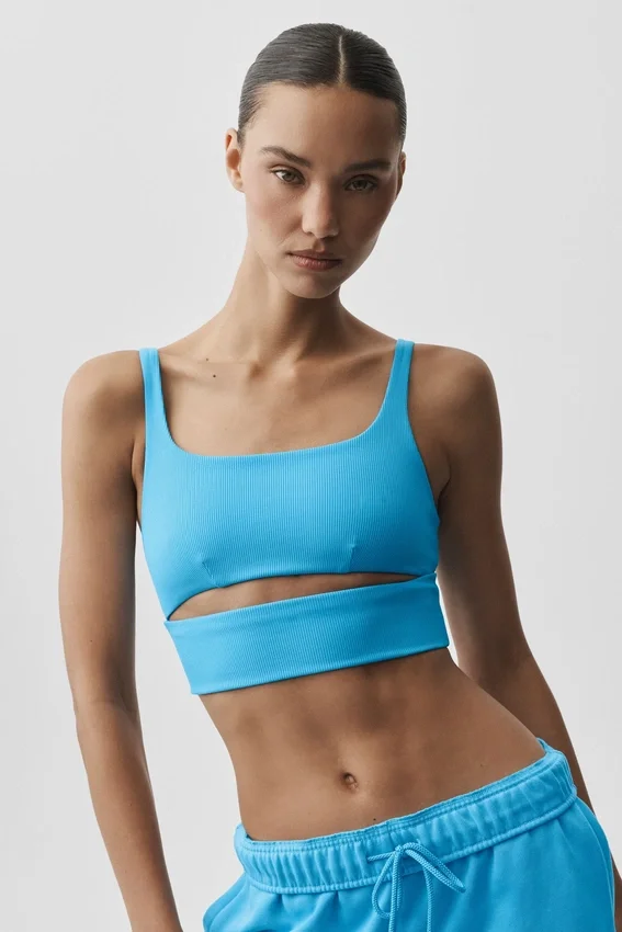 Slit Bra - Blu azzurro