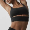 Slit Bra - Nero