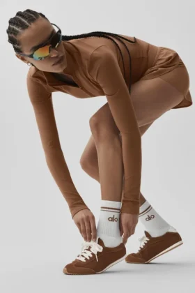 Sneakers Alo Sunset - Marrone intenso baciato dal sole