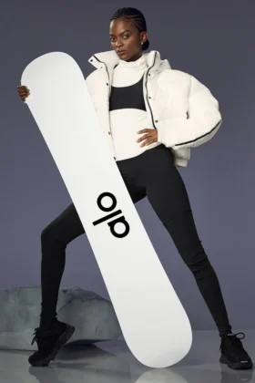 Snowboard Alo Glacier - Nero/Bianco