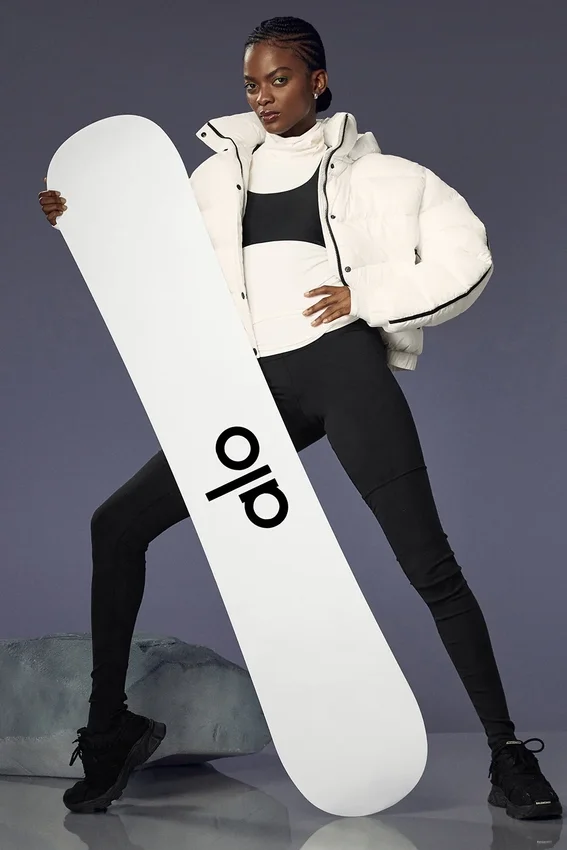 Snowboard Alo Glacier - Nero/Bianco