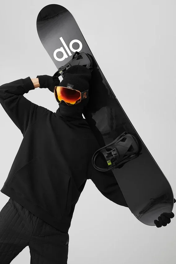 Snowboard Alo Glacier - Nero/Bianco