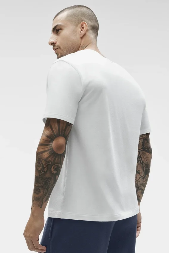 T-shirt Essential a maniche corte in stile street - Bianco