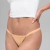 Tanga a laccio invisibile Airbrush - Champagne