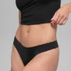 Tanga invisibile Airbrush - Nero