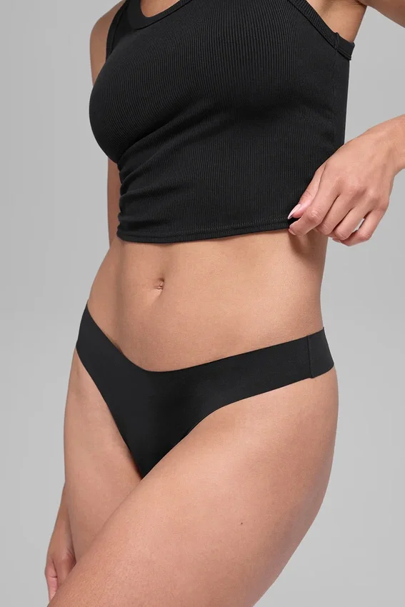 Tanga invisibile Airbrush - Nero